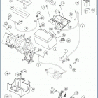 2020 701 ENDURO CHASSIS Аккумулятор