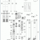 2020 FS 450 CHASSIS Передняя вилка
