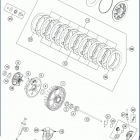 2020 FE 501 S ENGINE Сцепление