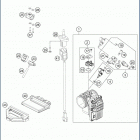 2020 SVARTPILEN 701 ENGINE Корпус Дросселя