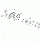 2020 TC250 ENGINE Wa ter pump