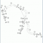 2020 TE 150 ENGINE Fuel distributor