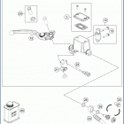 2020 701 ENDURO CHASSIS Front brake control