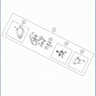 2020 TE 250i ENGINE Корпус Дросселя