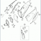 2020 FE 350 CHASSIS Air fil ter