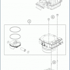 2020 FE 501 S ENGINE Цилиндры