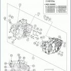 2020 FE 501 S ENGINE Картер двигателя