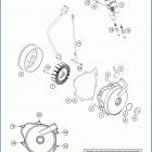 2020 701 SUPERMOTO ENGINE Система зажигания