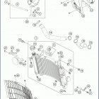 2020 701 SUPERMOTO ENGINE Система охлаждения