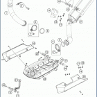 2020 SVARTPILEN 701 CHASSIS Глушитель