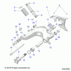 SLINGSHOT R/S/SL/SP MANUAL TRANSMISSION ALL OPTIONS (T21AAPGD/AARGB/AASGD/AATGD) Suspension, rear asm. - t21aargb  /  sgd all optio...