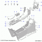2020 SLINGSHOT R/SL Autodrive (T20AAPHD/RHB) Body, center console - t20aaphd  /  rhb all option...