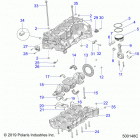 2020 SLINGSHOT R/SL Autodrive (T20AAPHD/RHB) Engine, cylinder block and related - 1206169 (5001...