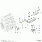 2020 SLINGSHOT R/SL Autodrive (T20AAPHD/RHB) Engine, intake manifold and fuel rail - t20aaphd  ...
