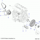 2020 SLINGSHOT R/SL Autodrive (T20AAPHD/RHB) Engine, alternator, flywheel, and starter - t20aap...