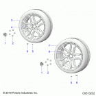 2020 SLINGSHOT R/SL Autodrive (T20AAPHD/RHB) Wheels, front and rear (sl models) - t20aaphd all ...