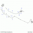 2020 SLINGSHOT R/SL Autodrive (T20AAPHD/RHB) Brakes, rear brake line and park brake - t20aaphd ...