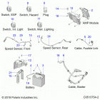 2020 SLINGSHOT R Manual Transmission (T20AARGB) Electrical, components 2 - t20aargb all options (c...