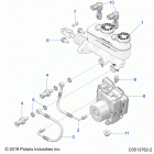 2020 SLINGSHOT R/SL Autodrive (T20AAPHD/RHB) Brakes, master cylinder and abs module - t20aaphd ...