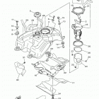 RAPTOR 700R SPECIAL  (YFM70RCCMW) Топливный бак