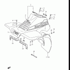 LT230G 1985-1986 Front fender (model f)