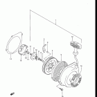 LT230G 1985-1986 Ручной стартер