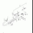 LT230G 1985-1986 Глушитель
