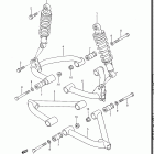 LT250EF 1985-1986 Suspension arm