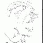LT250EF 1985-1986 Rear fender (model f)