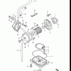 LT250EF 1985-1986 Масляный и топливный насос