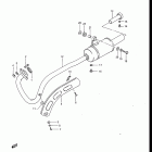 ALT125 1985-1986 Глушитель