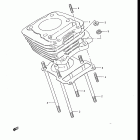 ALT125 1985-1986 Цилиндр