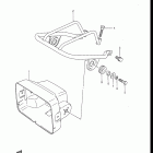 LT230G 1985-1986 Фара головного света