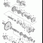 ALT125 1985-1986 Трансмиссия