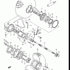 ALT125 1985-1986 Заднее колесо