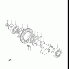 LT250EF 1985-1986 Балансир кривошипа