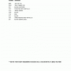 LT,F400F 2020 Color chart