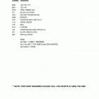 LT,A500X,XP Color chart