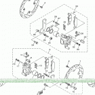 GRIZZLY EPS (YFM70GPALG/YFM70GPALW) Задний суппорт
