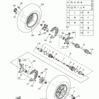KODIAK 450 EPS SE (YFM45KPSLS) Переднее колесо