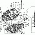SXS1000S2X A Картер двигателя