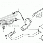 TRX520FE2 2A Глушитель