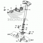 TRX680FA5 2AC Рулевой вал