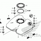 SXS1000S2X A Топливный бак