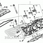 SXS1000M5D AC Головка цилиндров