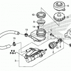 SXS1000M5D AC Front brake master