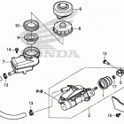 SXS1000S4 A Тормозной цилиндр