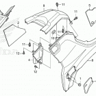 TRX420FM1 AC Side cover@tank cover
