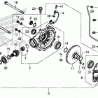 SXS1000S2X A Редуктор задний