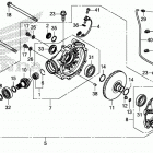 SXS1000S4 A Редуктор задний